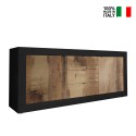 Industrial style living room sideboard with 3 drawers and 2 doors, Tribus NP Basic. On Sale