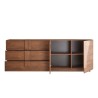 Jupiter MR L1 Sideboard for Living Room, 241cm, 2 Doors 3 Drawers, Wood Sale