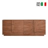 Jupiter MR L1 Sideboard for Living Room, 241cm, 2 Doors 3 Drawers, Wood On Sale