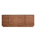 241cm Wood Sideboard 2 Doors 3 Drawers for Living Room Jupiter MR L1 Offers