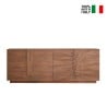 Wooden 241cm 4-door design living room sideboard buffet Jupiter MR L2 On Sale