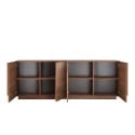 Wooden 241cm 4-door design living room sideboard buffet Jupiter MR L2 Sale