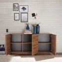 Jupiter MR M2 Modern Wooden Kitchen-Living Room Cabinet with 3 Doors Bulk Discounts