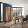 Living room cupboard kitchen sideboard 2-door wooden h193cm Jupiter MR High Discounts