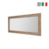 Mirror 75x170cm for living room wall with Amiral Jupiter wooden frame On Sale