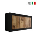 Industrial Kitchen Living Room Credenza 3-Door Wooden 160cm Modis NP Basic On Sale