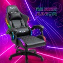 Ergonomic gaming chair LED RGB 2 cushions The Horde junior Offers