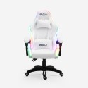 Gaming chair LED RGB lights ergonomic chair with 2 cushions Pixy Junior Sale