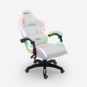 Gaming chair LED RGB lights ergonomic chair with 2 cushions Pixy Junior Bulk Discounts
