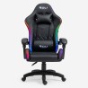 Ergonomic leatherette LED RGB gaming office chair The Horde XL Sale