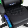 Ergonomic leatherette LED RGB gaming office chair The Horde XL Cheap
