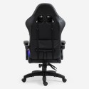 Ergonomic leatherette LED RGB gaming office chair The Horde XL Model