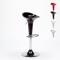 High swivel and adjustable polypropylene bar and kitchen stool Boston Sale