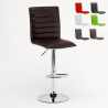 Detroit Adjustable Swivel High Bar Stool with Backrest Promotion