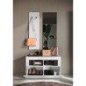 Basic Triangle mobile entrance hall mirror, coat hanger and shoe cabinet Cost