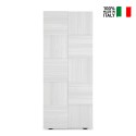 Maddy Dama modern 2-door wardrobe closet with coat hanger, for the entrance. Discounts
