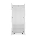 Maddy Dama modern 2-door wardrobe closet with coat hanger, for the entrance. Model