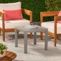 Low coffee table bar garden square 45x45 cm indoor outdoor Aviat Discounts