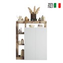 Modern Sideboard Cabinet for Living Room with 2 Doors and 5 Compartments - Delma Bulk Discounts