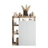 Modern Sideboard Cabinet for Living Room with 2 Doors and 5 Compartments - Delma Characteristics