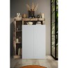 Modern Sideboard Cabinet for Living Room with 2 Doors and 5 Compartments - Delma Sale