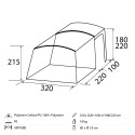 Universal inflatable car minibus tent Trails A.I.R. TECH LC Brunner Choice Of