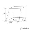 Universal Stand-Alone Car Awning Tent for Van and Minibus Talent Brunner Discounts