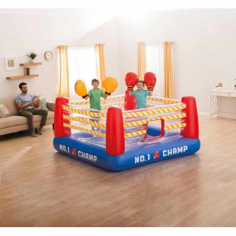 Inflatable boxing ring and gloves for kids Intex 48250 Promotion