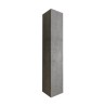 Kubi grey cement 1 door suspended bathroom column with container unit. Promotion