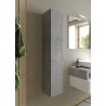 Wall-Mounted Bathroom Column Cabinet with 1 Door, Cement Gray - Kubi On Sale