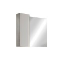 Bathroom Mirror with LED Light, 1-Door Column in White Gray Pilar BC. Price