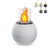 Botticelli Freestanding Indoor Outdoor Bioethanol Fireplace, Ø 40 x H 54cm Promotion