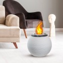Botticelli Freestanding Indoor Outdoor Bioethanol Fireplace, Ø 40 x H 54cm Catalog