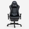 Ergonomic Gaming Chair with Footrest and RGB LED The Horde Comfort. Sale