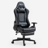 Ergonomic Gaming Chair with Footrest and RGB LED The Horde Comfort. Discounts