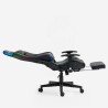 Ergonomic Gaming Chair with Footrest and RGB LED The Horde Comfort. Choice Of