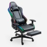 Ergonomic Gaming Chair with Footrest and RGB LED The Horde Comfort. Catalog