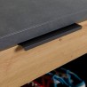 Multi-purpose bench shoe rack entrance 1 door 1 industrial drawer Garet Choice Of