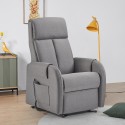 Electric relax armchair with 2 motors lift-up system and double footrest Riviera. Characteristics