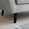 2-seater Nordic design elegant modern upholstered sofa 151cm Ischa Characteristics