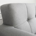 2-seater Nordic design elegant modern upholstered sofa 151cm Ischa Choice Of