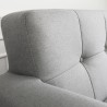 2-seater Nordic design elegant modern upholstered sofa 151cm Ischa Choice Of