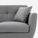 2-seater Nordic design elegant modern upholstered sofa 151cm Ischa Bulk Discounts