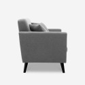 Living room 3-seater sofa, modern Nordic design, sturdy 191cm by Hayem. Buy