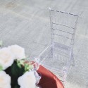 Chiavarina Crystal Transparent Chairs Design for Ceremonies, Bar, Restaurant Choice Of