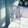 Chiavarina Crystal Transparent Chairs Design for Ceremonies, Bar, Restaurant Model