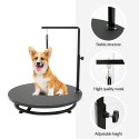 Rotating Swivel Dog Grooming Table 60 cm Diameter Pug Bulk Discounts