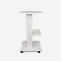 Practical White 35 cm Beautician Storage Trolley Pageboy Sale