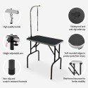 Folding Grooming Table for Dogs and Animals with Mastiff Loop Measures