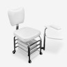 Chair armchair with manicure table and Nail Art drawers - Gossy Esthetics Measures